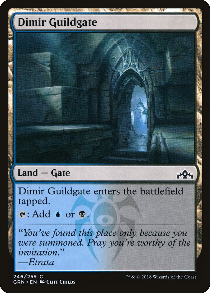 Dimir Guildgate (246/259) [Guilds of Ravnica] | GrognardGamesBatavia