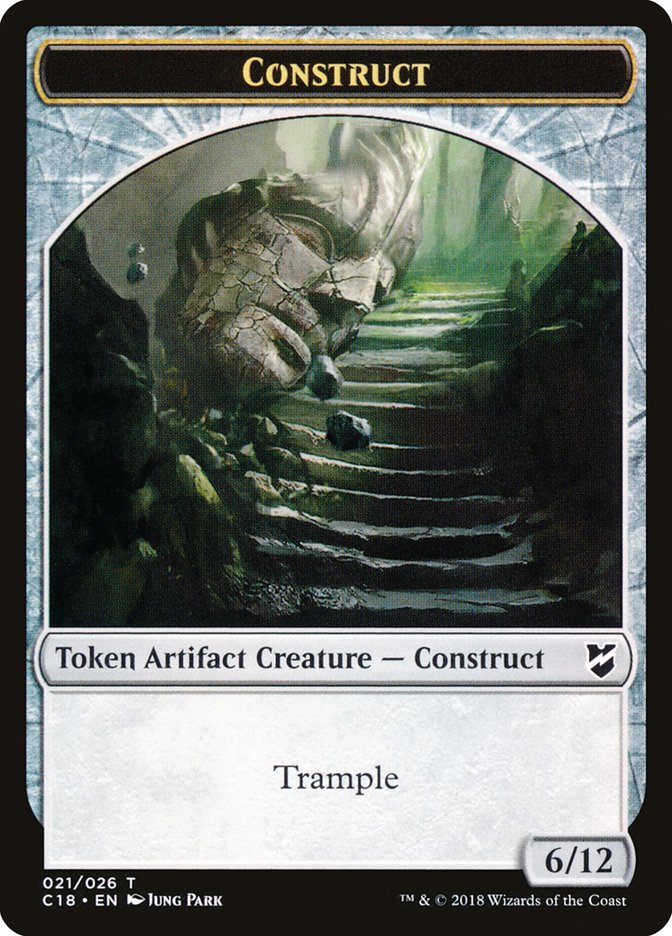 Construct Token (021/026) [Commander 2018 Tokens] | GrognardGamesBatavia