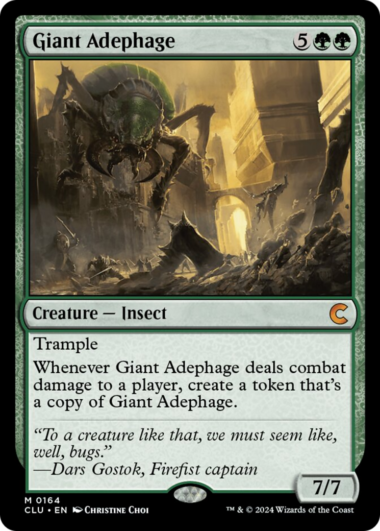 Giant Adephage [Ravnica: Clue Edition] | GrognardGamesBatavia