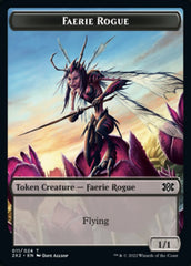 Faerie Rogue // Treasure Double-Sided Token [Double Masters 2022 Tokens] | GrognardGamesBatavia