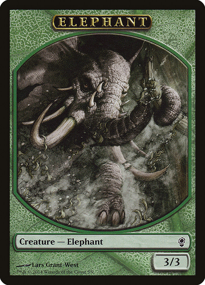 Elephant Token [Conspiracy Tokens] | GrognardGamesBatavia