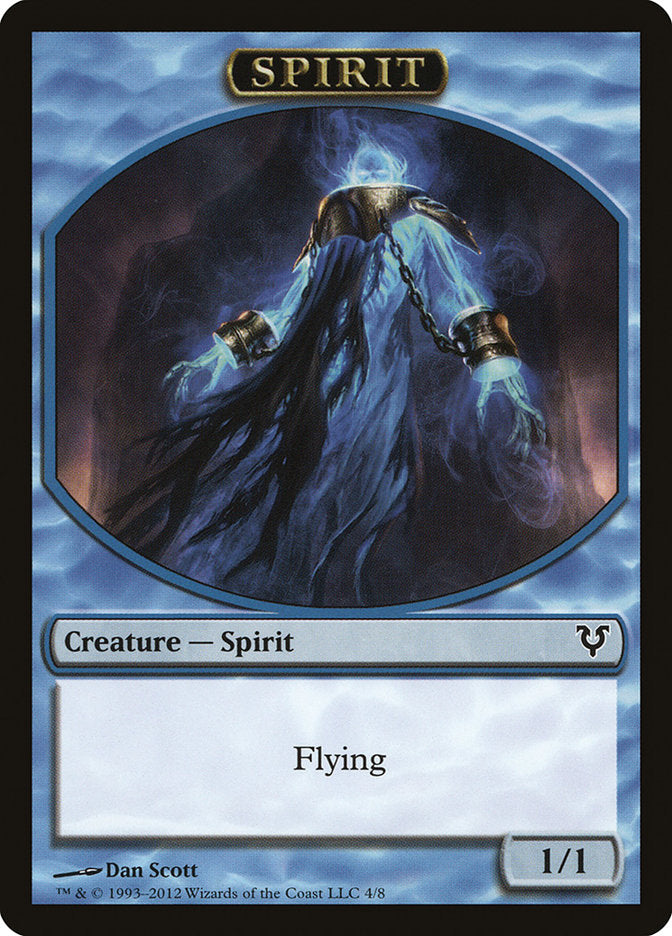 Spirit Token (4/8) [Avacyn Restored Tokens] | GrognardGamesBatavia