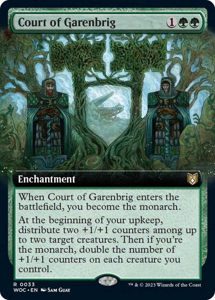 Court of Garenbrig (Extended Art) [Wilds of Eldraine Commander] | GrognardGamesBatavia