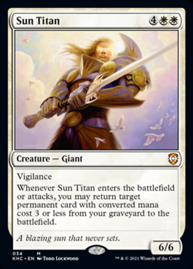 Sun Titan [Kaldheim Commander] | GrognardGamesBatavia