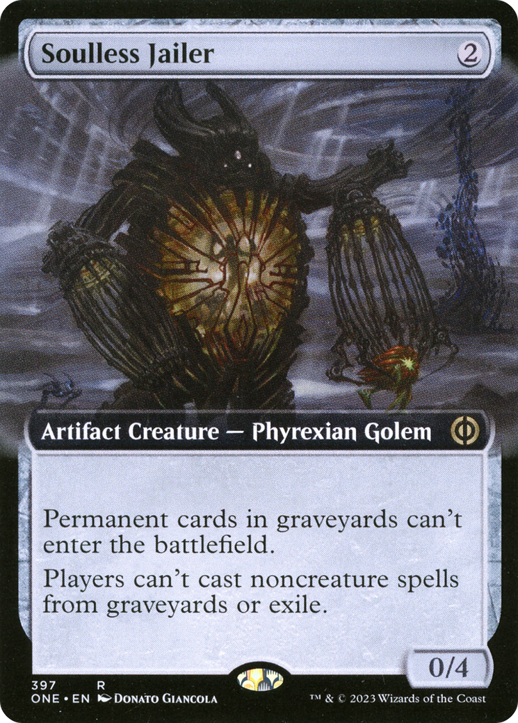 Soulless Jailer (Extended Art) [Phyrexia: All Will Be One] | GrognardGamesBatavia