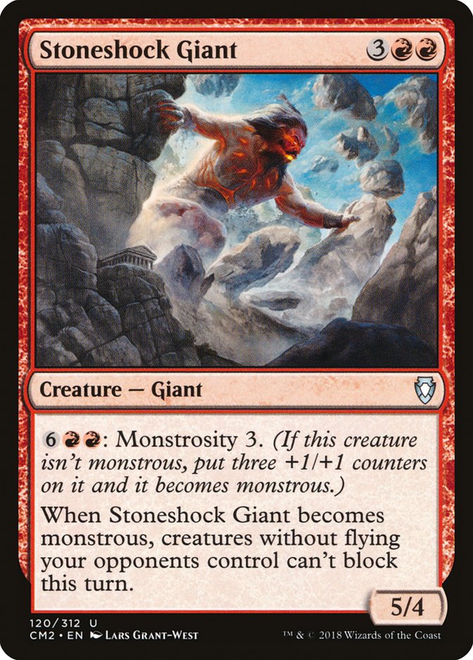 Stoneshock Giant [Commander Anthology Volume II] | GrognardGamesBatavia