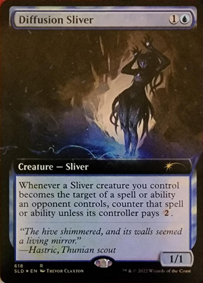 Diffusion Sliver (Extended Art) [Secret Lair Drop Promos] | GrognardGamesBatavia