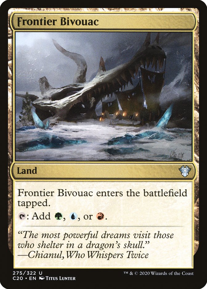 Frontier Bivouac [Commander 2020] | GrognardGamesBatavia