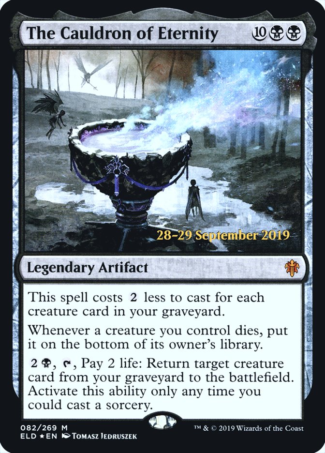 The Cauldron of Eternity [Throne of Eldraine Prerelease Promos] | GrognardGamesBatavia