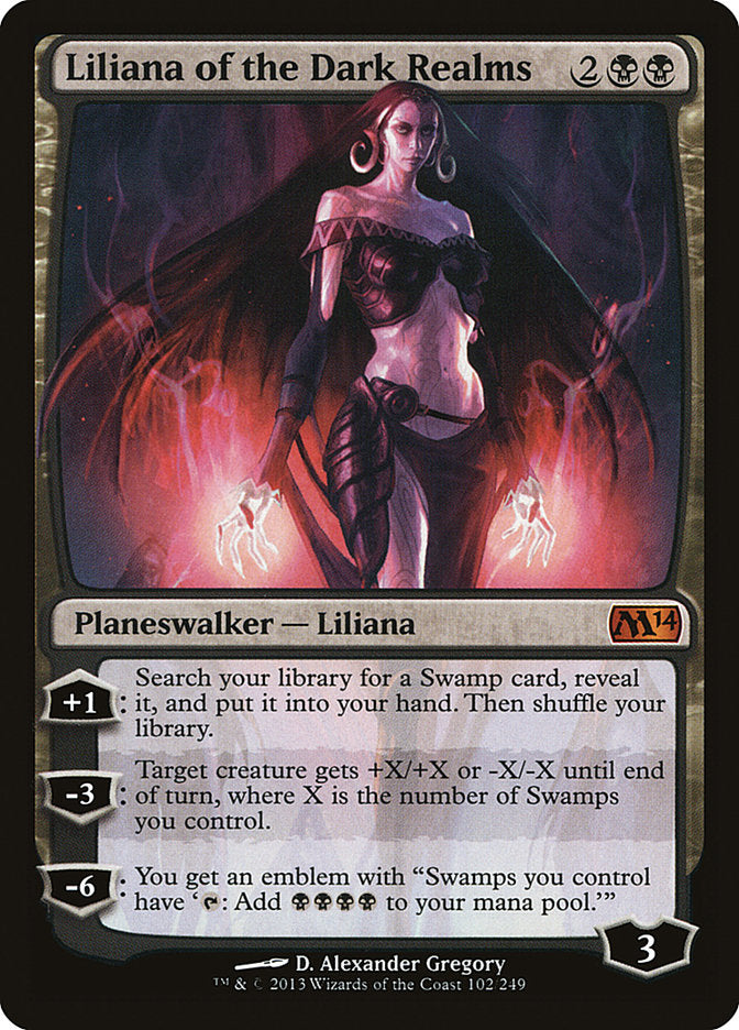 Liliana of the Dark Realms [Magic 2014] | GrognardGamesBatavia