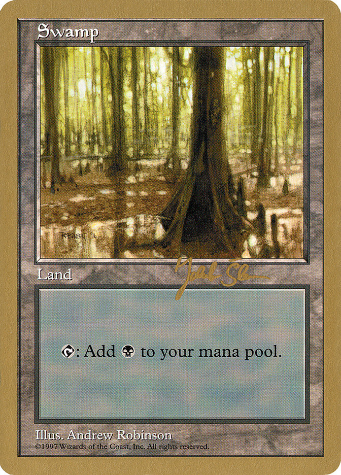 Swamp (js439) (Jakub Slemr) [World Championship Decks 1997] | GrognardGamesBatavia