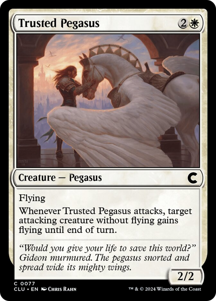 Trusted Pegasus [Ravnica: Clue Edition] | GrognardGamesBatavia