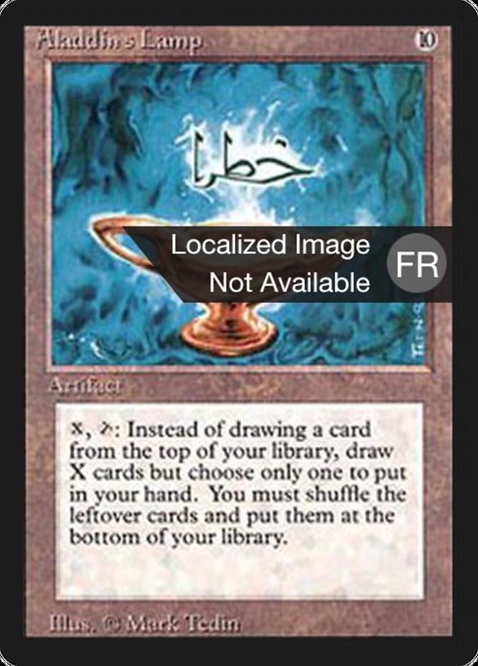 Aladdin's Lamp [Foreign Black Border] | GrognardGamesBatavia