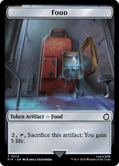Food (0014) // Soldier (0010) Double-Sided Token [Fallout Tokens] | GrognardGamesBatavia