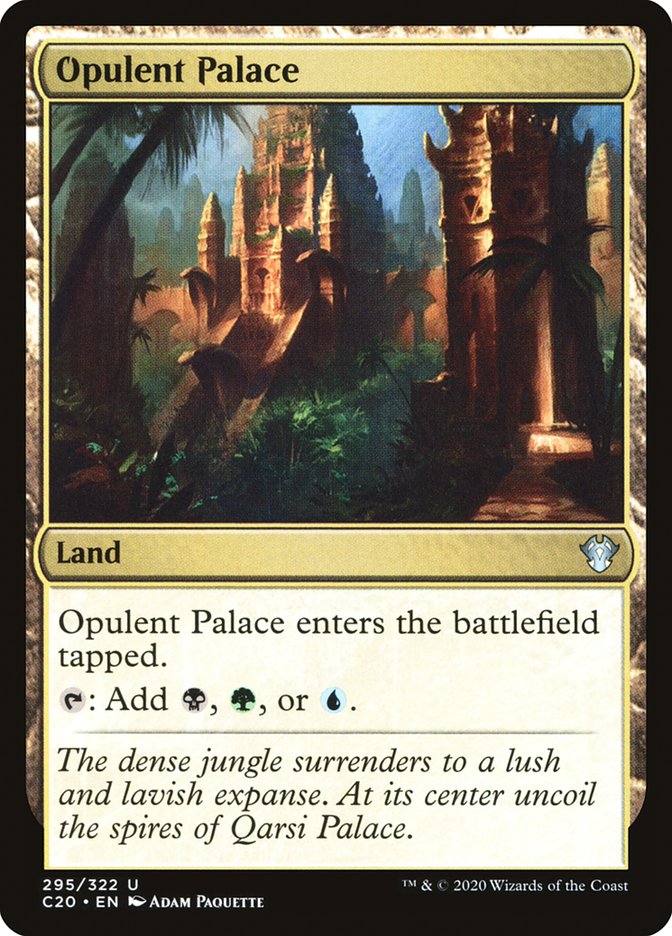 Opulent Palace [Commander 2020] | GrognardGamesBatavia