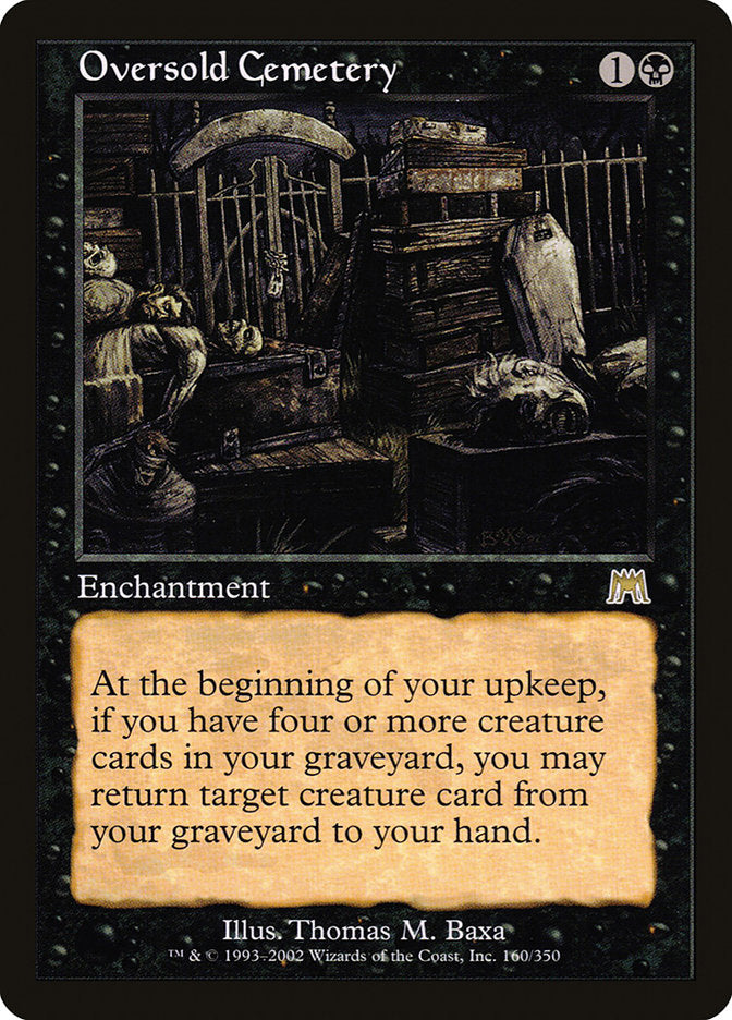 Oversold Cemetery [Onslaught] | GrognardGamesBatavia