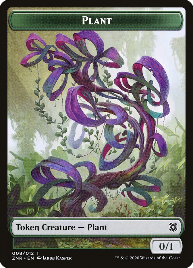 Plant Token [Zendikar Rising Tokens] | GrognardGamesBatavia