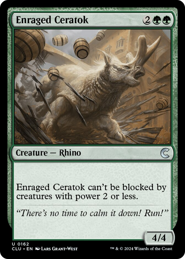 Enraged Ceratok [Ravnica: Clue Edition] | GrognardGamesBatavia