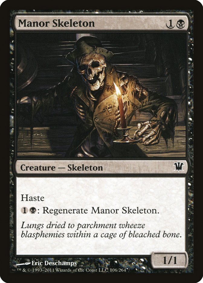 Manor Skeleton [Innistrad] | GrognardGamesBatavia