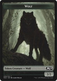 Zombie // Wolf Double-Sided Token [Game Night 2019 Tokens] | GrognardGamesBatavia