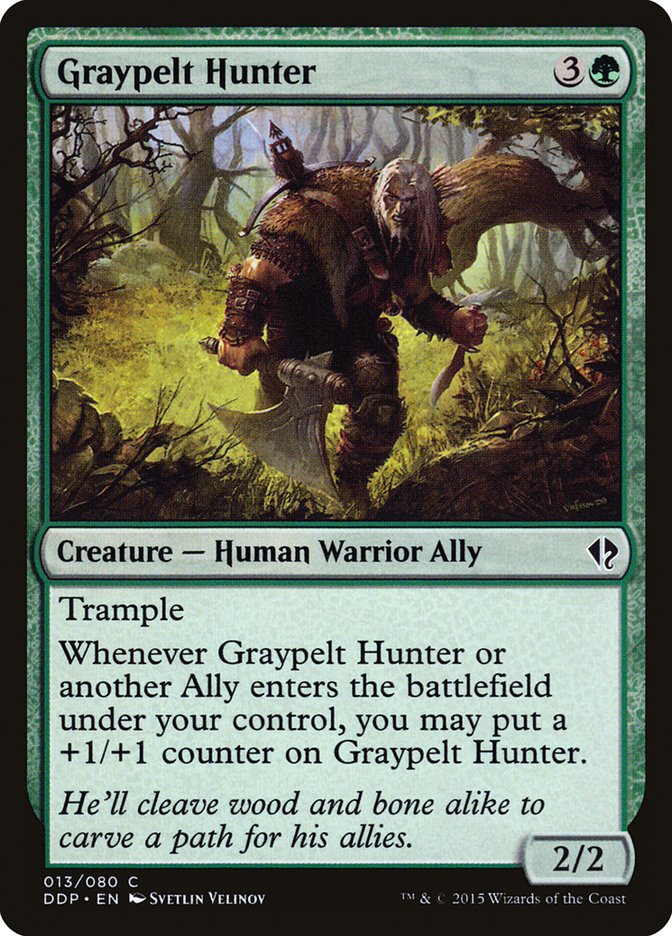 Graypelt Hunter [Duel Decks: Zendikar vs. Eldrazi] | GrognardGamesBatavia