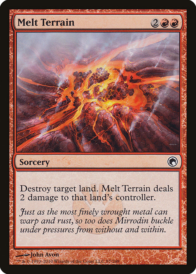 Melt Terrain [Scars of Mirrodin] | GrognardGamesBatavia