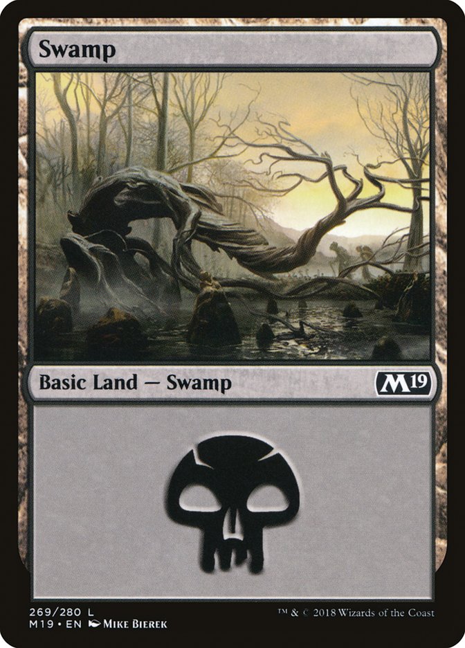 Swamp (269) [Core Set 2019] | GrognardGamesBatavia