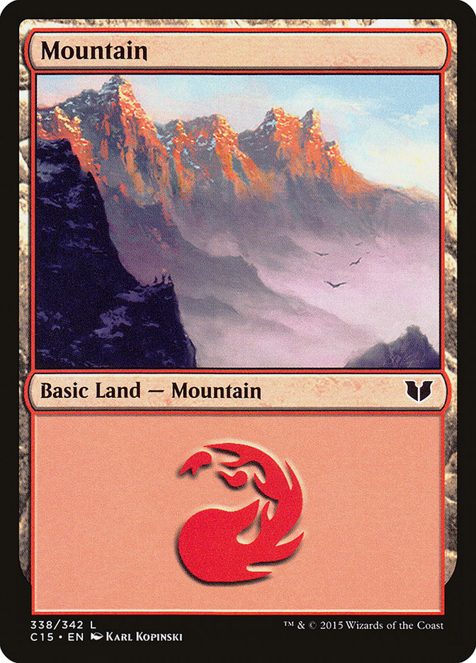 Mountain (338) [Commander 2015] | GrognardGamesBatavia