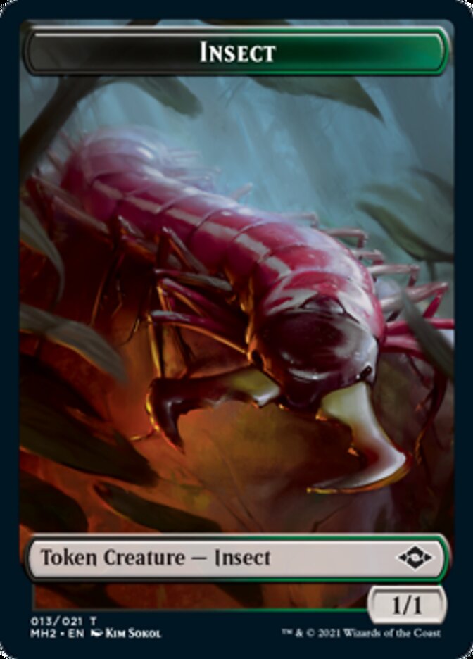 Insect Token [Modern Horizons 2 Tokens] | GrognardGamesBatavia