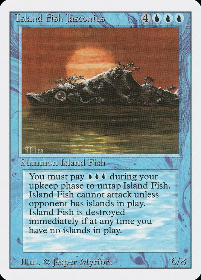 Island Fish Jasconius [Revised Edition] | GrognardGamesBatavia