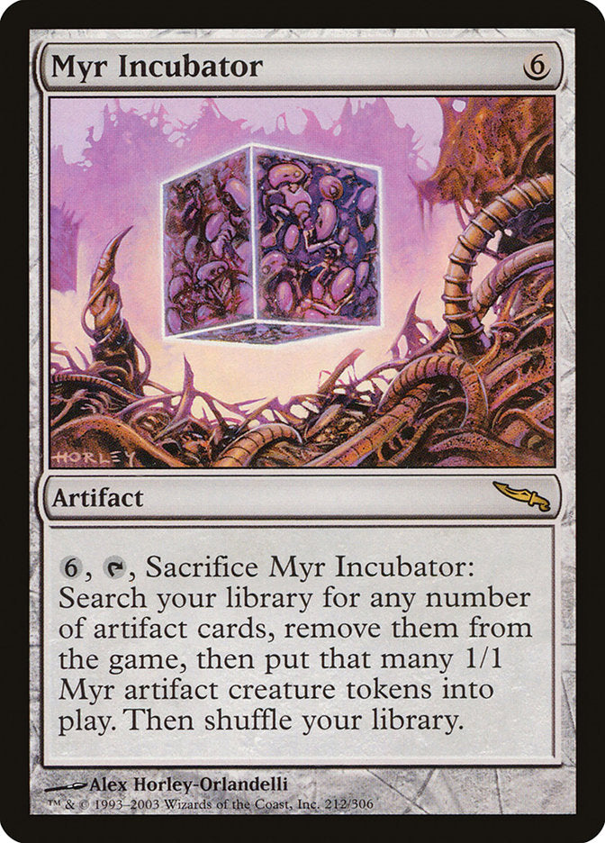 Myr Incubator [Mirrodin] | GrognardGamesBatavia