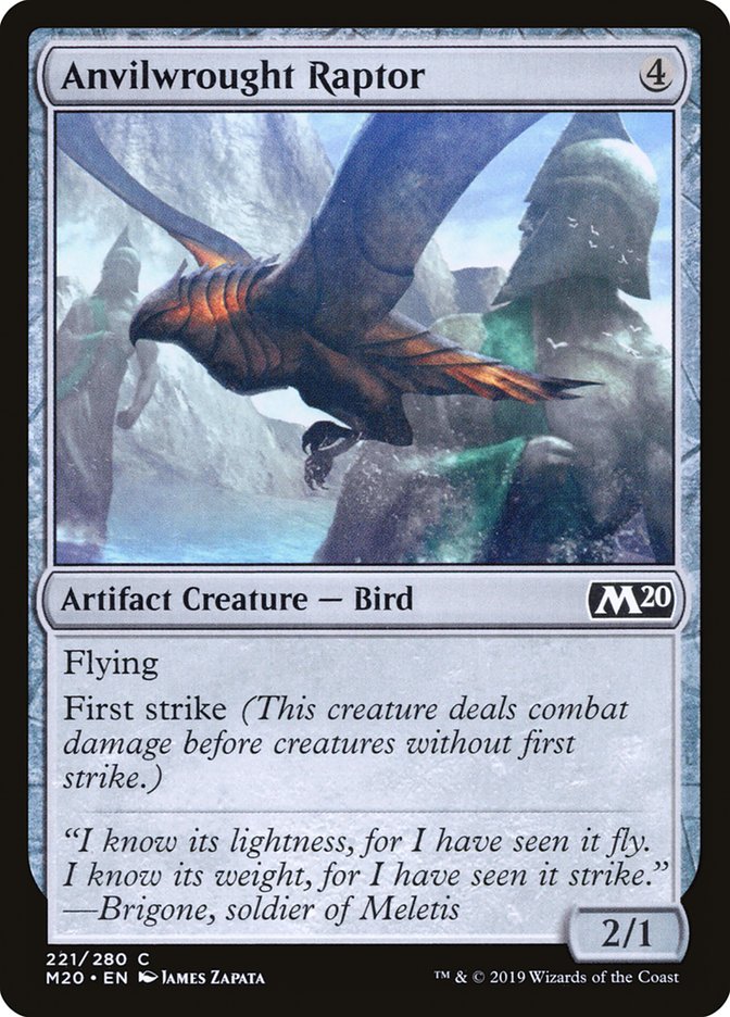 Anvilwrought Raptor [Core Set 2020] | GrognardGamesBatavia