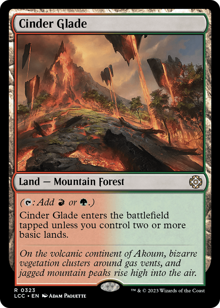 Cinder Glade [The Lost Caverns of Ixalan Commander] | GrognardGamesBatavia