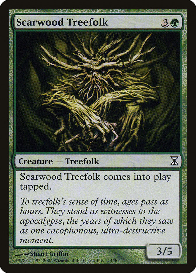 Scarwood Treefolk [Time Spiral] | GrognardGamesBatavia