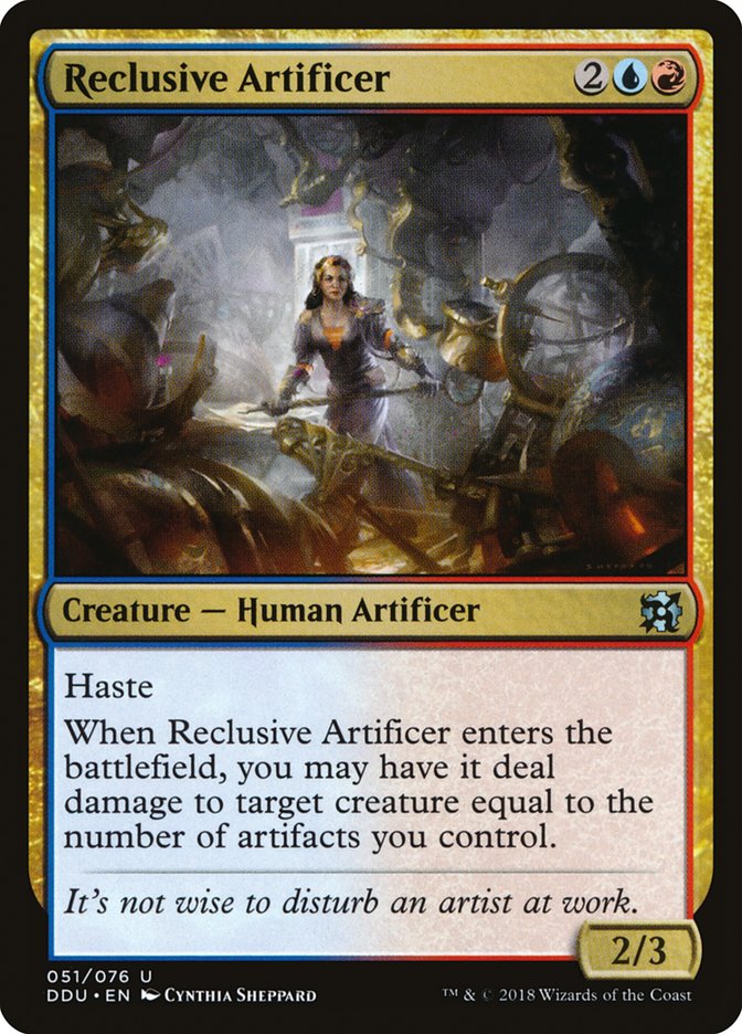 Reclusive Artificer [Duel Decks: Elves vs. Inventors] | GrognardGamesBatavia