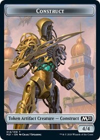 Construct // Goblin Wizard Double-Sided Token [Core Set 2021 Tokens] | GrognardGamesBatavia