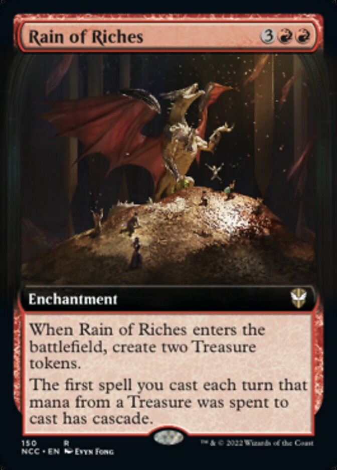 Rain of Riches (Extended Art) [Streets of New Capenna Commander] | GrognardGamesBatavia