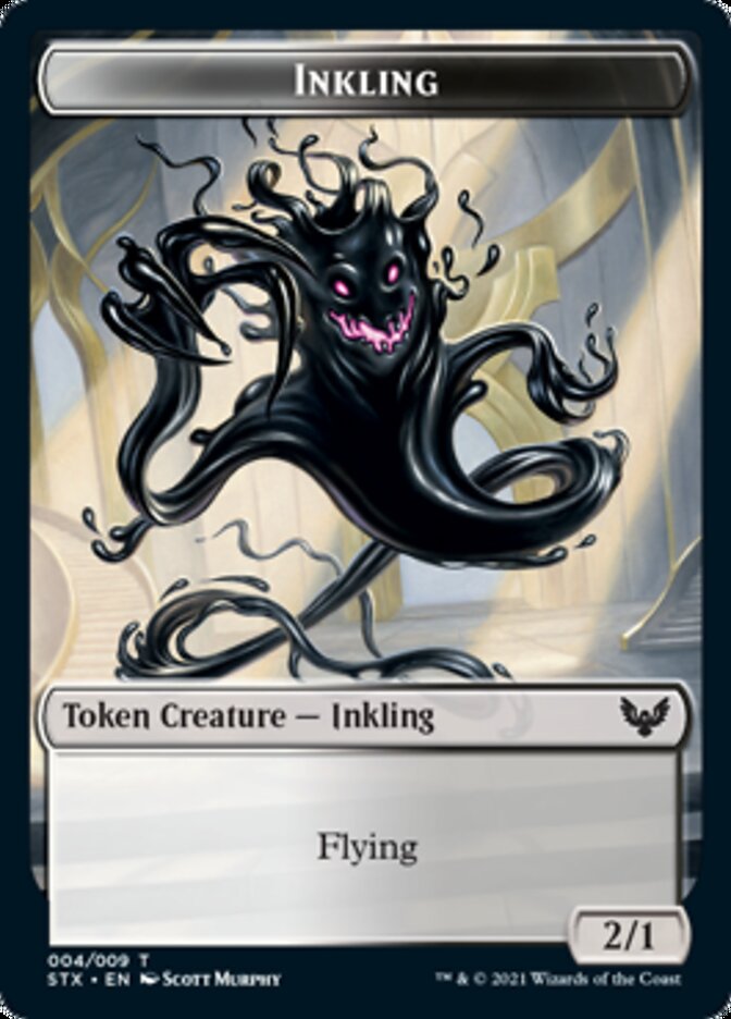 Inkling Token [Strixhaven: School of Mages Tokens] | GrognardGamesBatavia