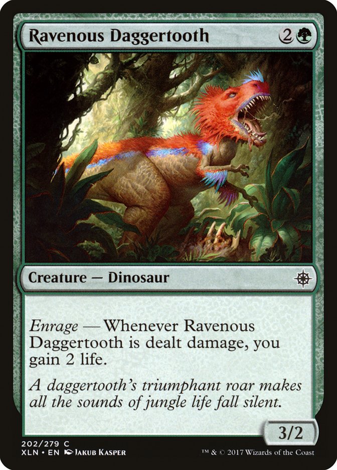 Ravenous Daggertooth [Ixalan] | GrognardGamesBatavia