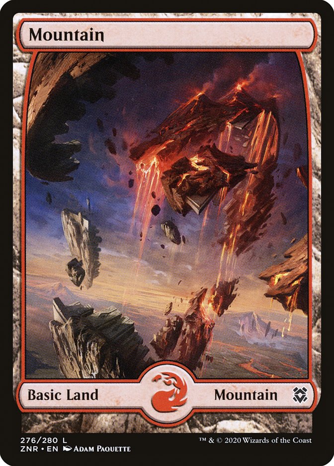 Mountain (276) [Zendikar Rising] | GrognardGamesBatavia