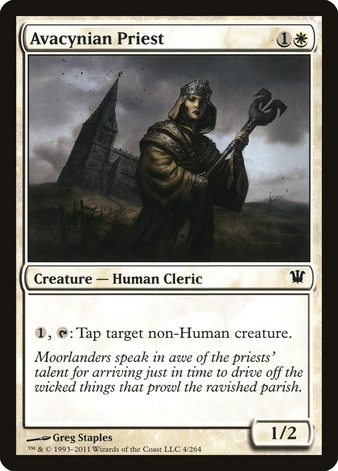 Avacynian Priest [Innistrad] | GrognardGamesBatavia