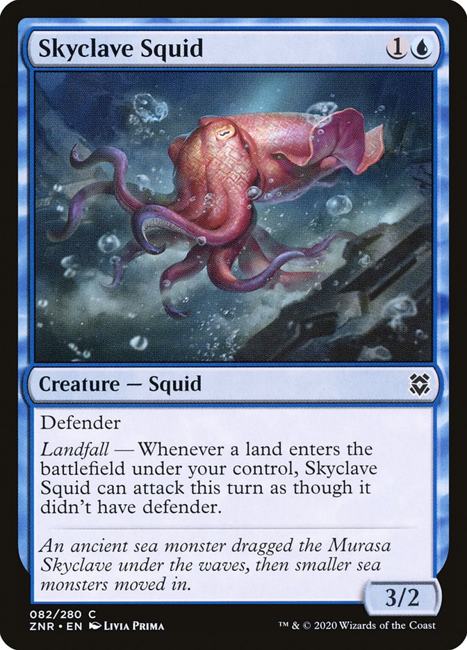 Skyclave Squid [Zendikar Rising] | GrognardGamesBatavia