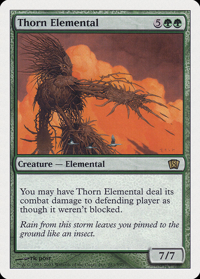 Thorn Elemental [Eighth Edition] | GrognardGamesBatavia