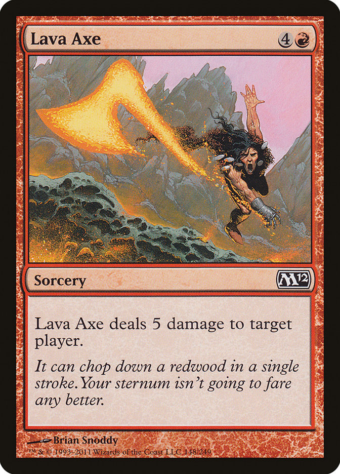 Lava Axe [Magic 2012] | GrognardGamesBatavia