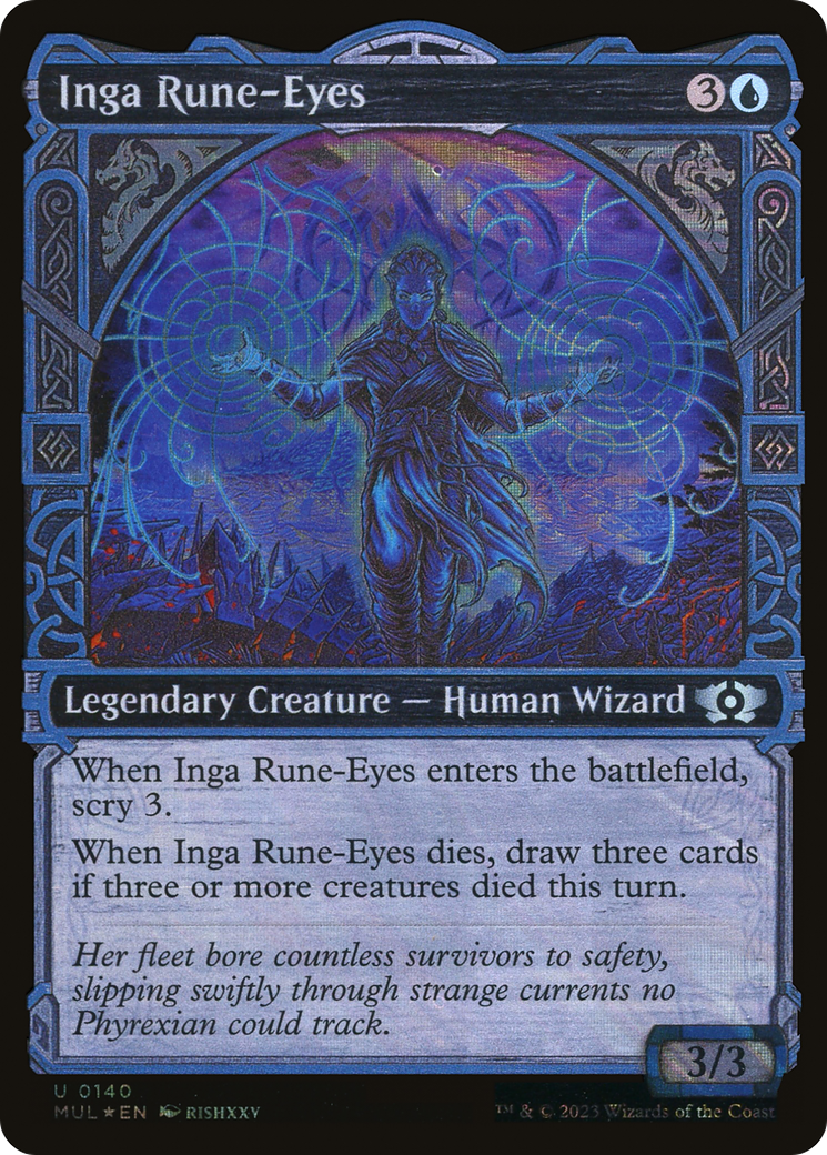 Inga Rune-Eyes (Halo Foil) [Multiverse Legends] | GrognardGamesBatavia