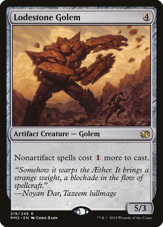 Lodestone Golem [Modern Masters 2015] | GrognardGamesBatavia