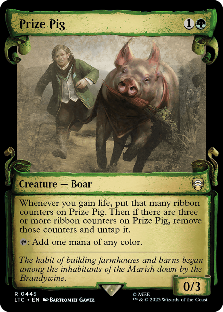 Prize Pig [The Lord of the Rings: Tales of Middle-Earth Commander Showcase Scrolls] | GrognardGamesBatavia