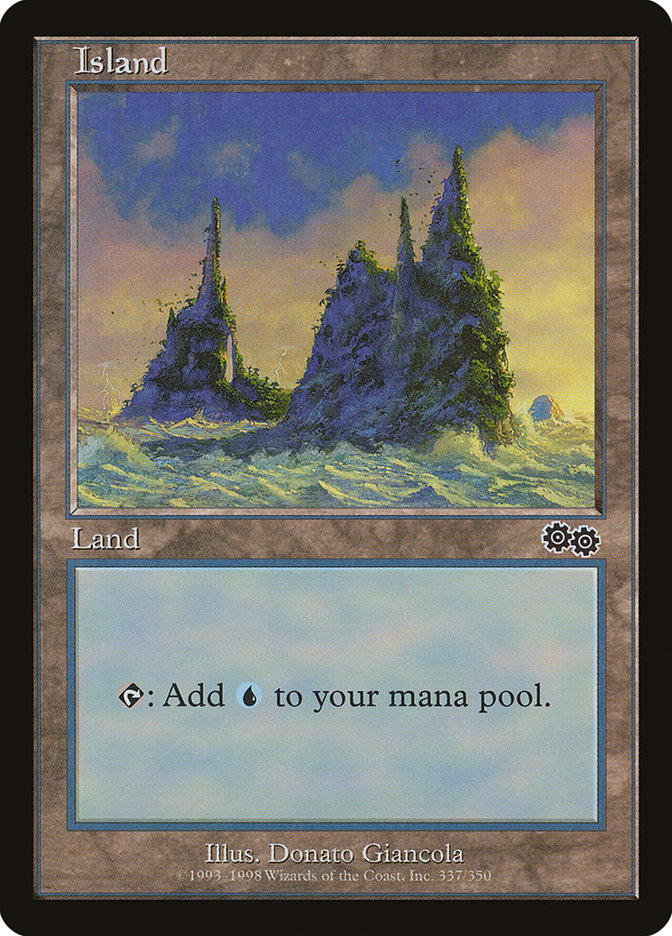 Island (337) [Urza's Saga] | GrognardGamesBatavia