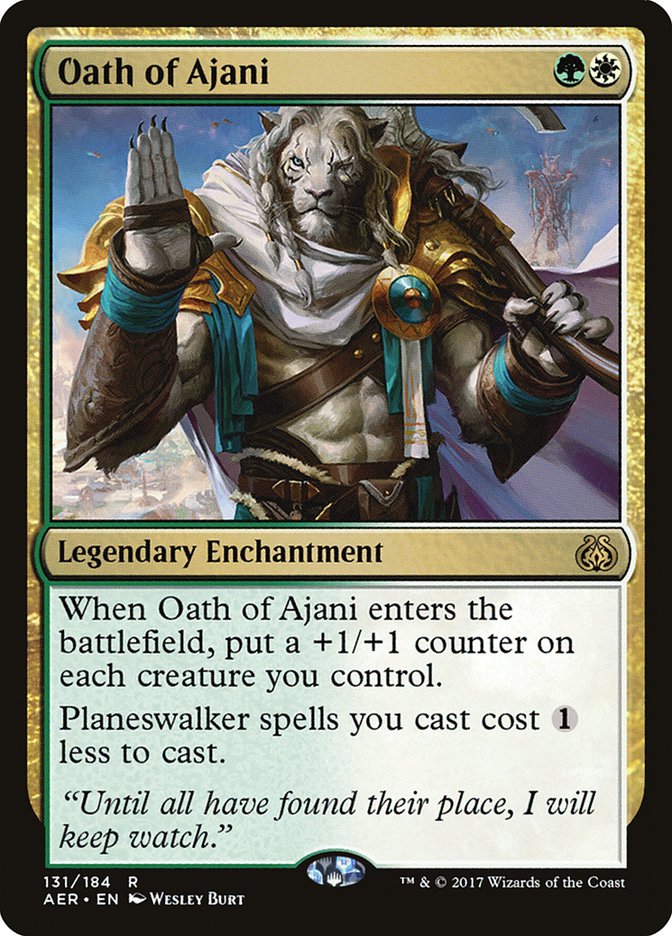 Oath of Ajani [Aether Revolt] | GrognardGamesBatavia