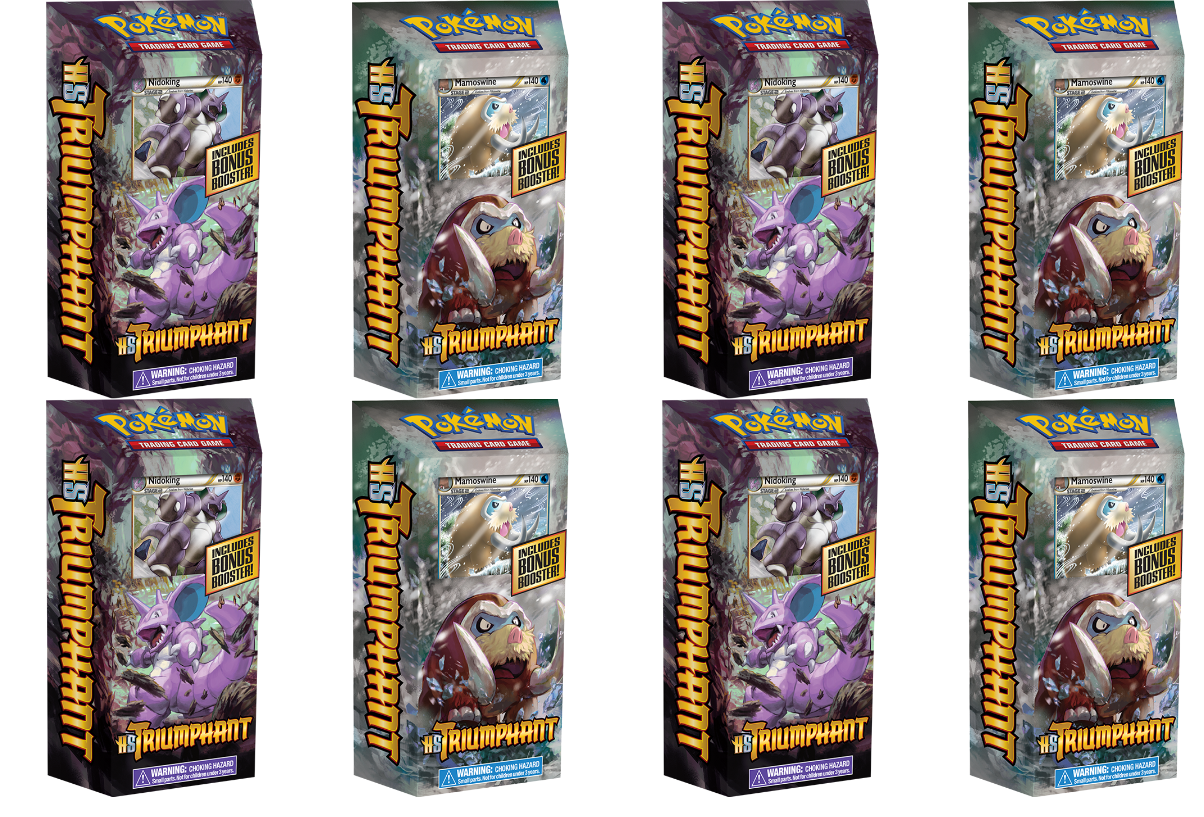 HeartGold & SoulSilver: Triumphant - Theme Deck Display | GrognardGamesBatavia